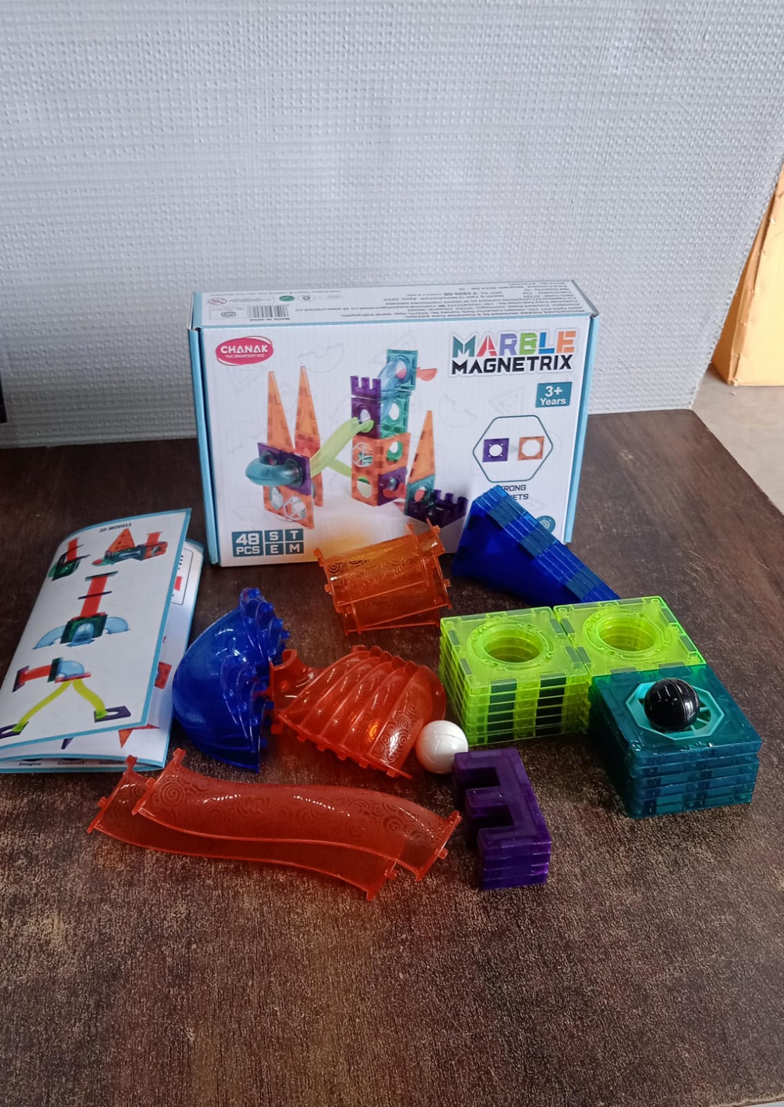 Marble Magnetrix Magnetic Marble Run Building Set Marble Magnetrix Magnetic Marble Run Building Set
